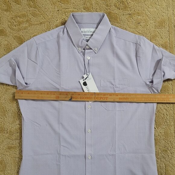 NWT Mizzen Main Leeward Shirt Mens M Performance Stretch Moisture-Wicking - Picture 5 of 14